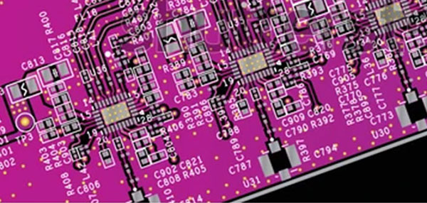 SMT pink PCB