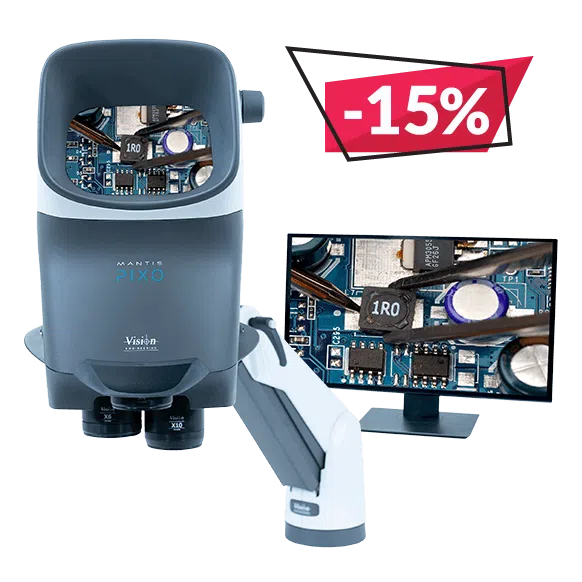 Mantis stereo microscope now 15% off!