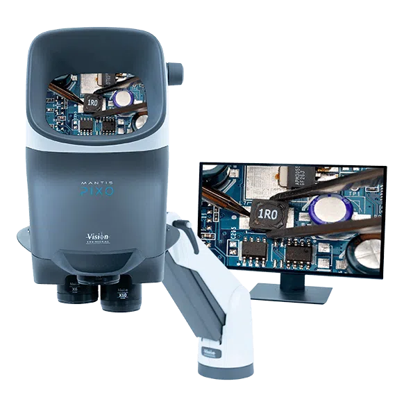 Mantis-PIXO-stereo-microscope-PCB-monitor-2-598×582-1 Mantis eyepiece-less stereo microscope