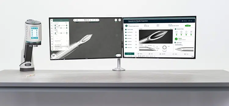 AURA-Touch-Verso-2-Screens-750×350 EVO Cam AURA Touch su braccio Verso con due monitor